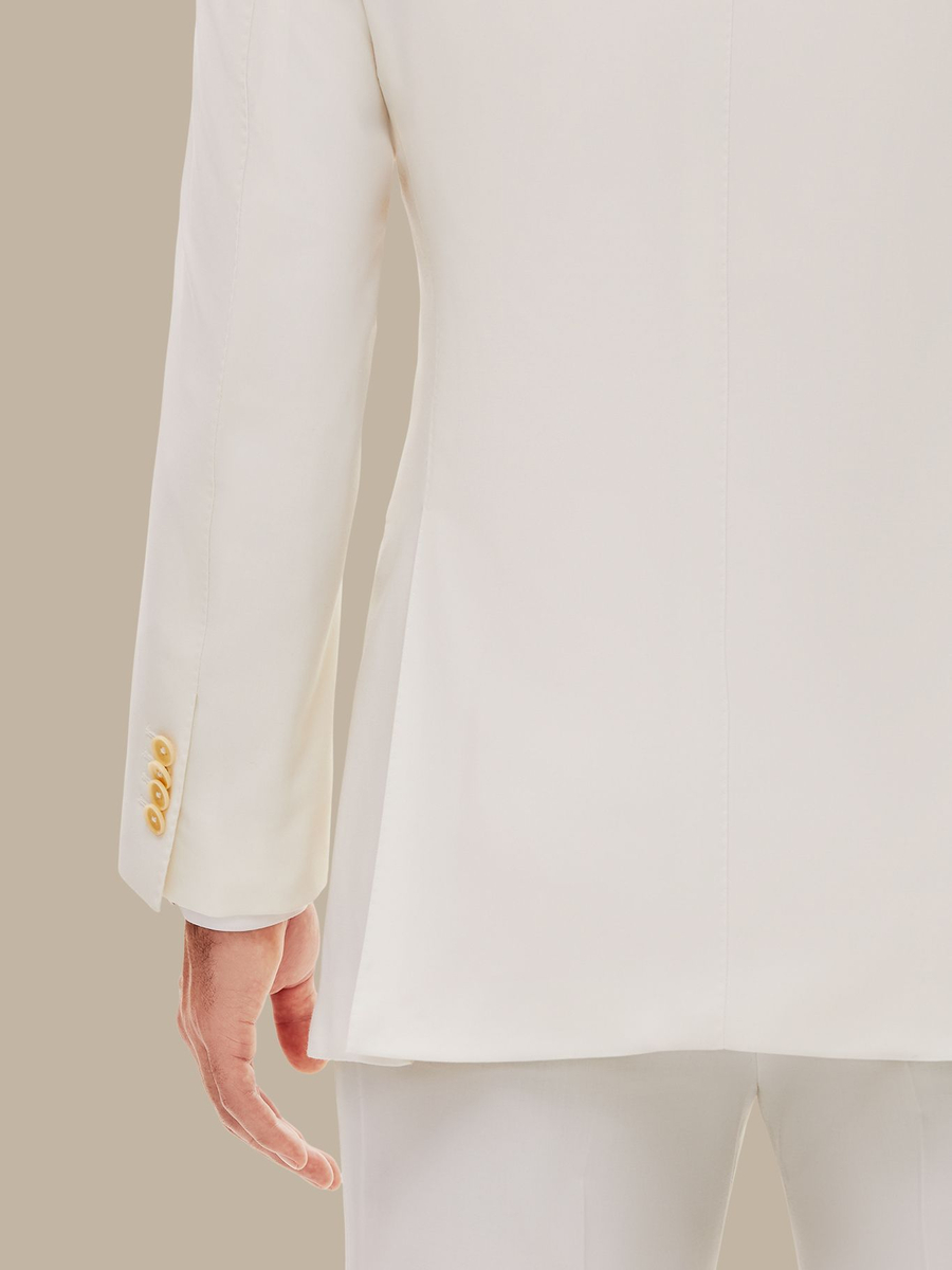 The Ivory Superfine Jacket — garment photograph