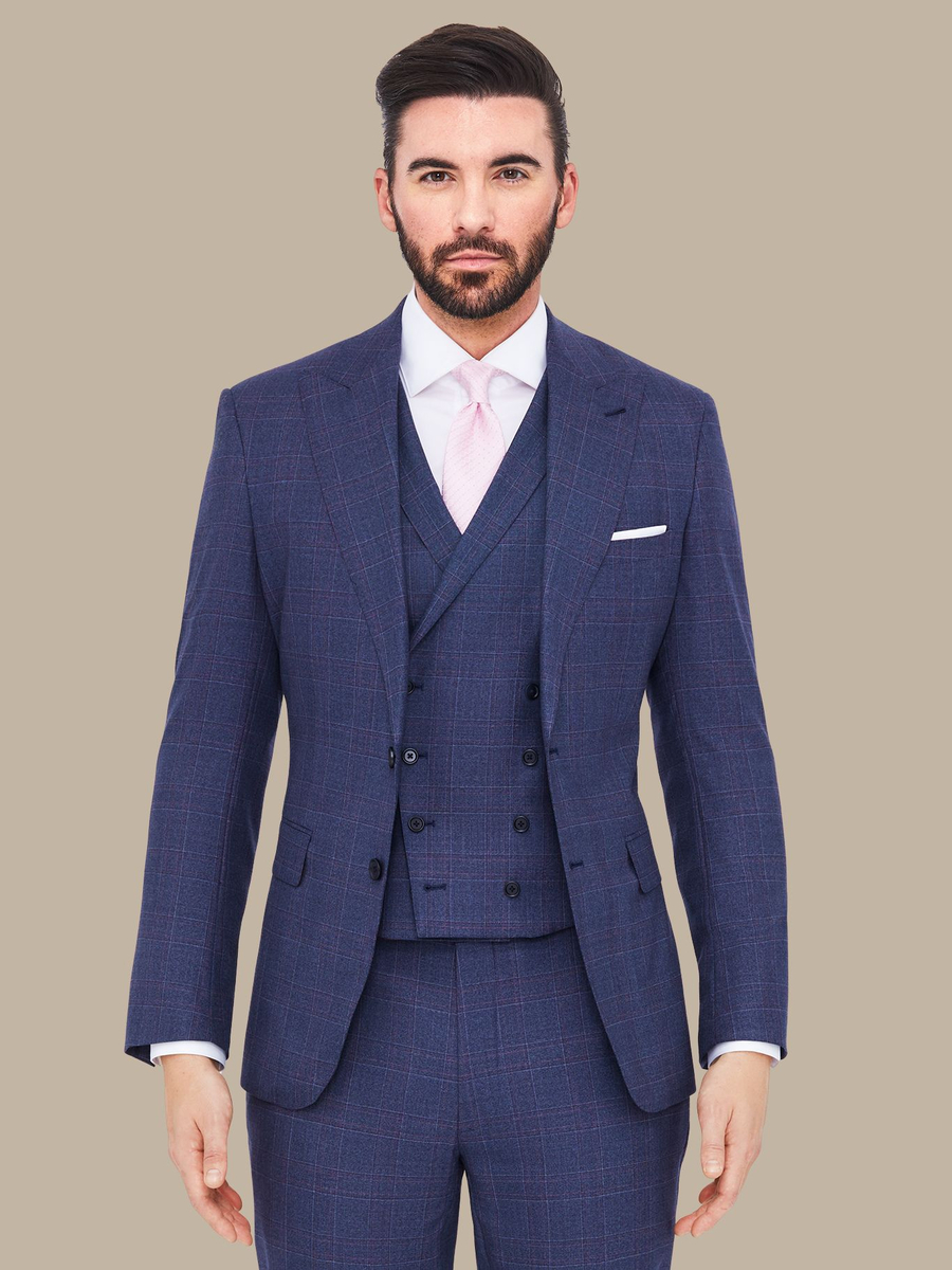 The Heritage Tartan Three-Piece Suit — garment photograph