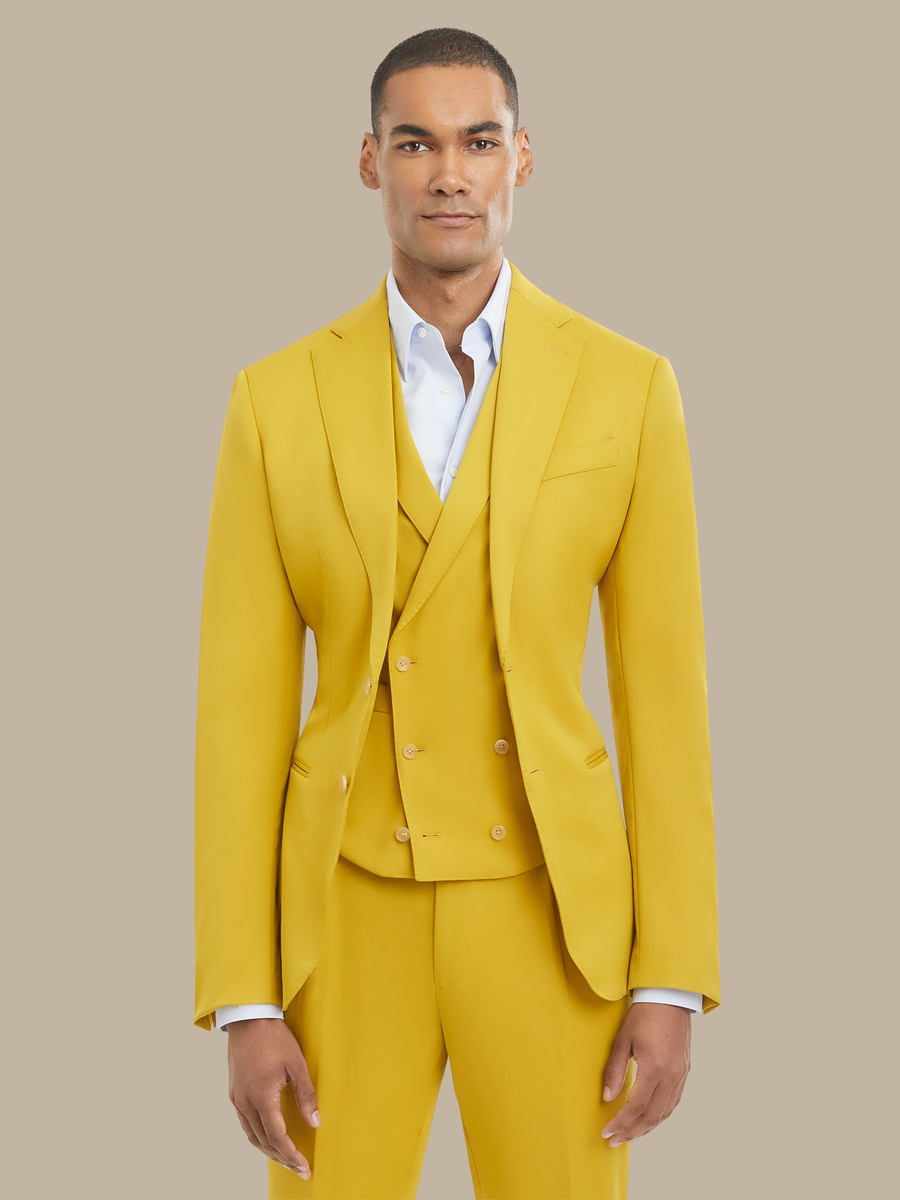 The Goldenrod Merino Three-Piece Suit — garment photograph