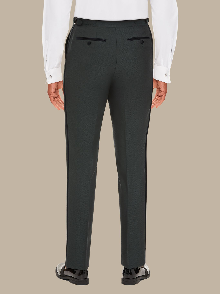 The Jade Tuxedo Trousers — garment photograph