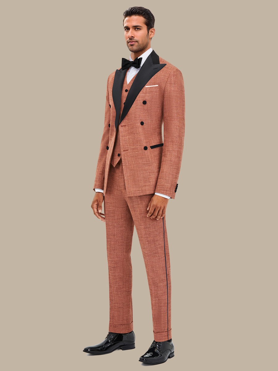 The Cork Blend Three-Piece Tuxedo — garment photograph
