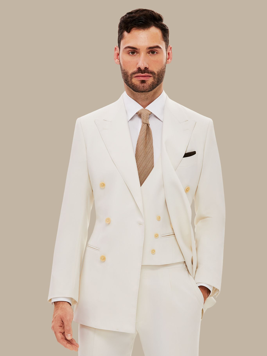 S180's Ivory Waistcoat — garment photograph
