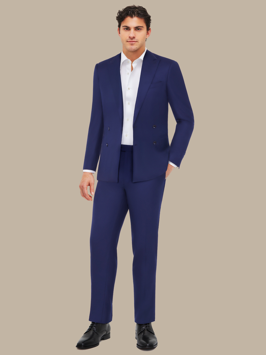 The Navy Piedmont Trousers — garment photograph