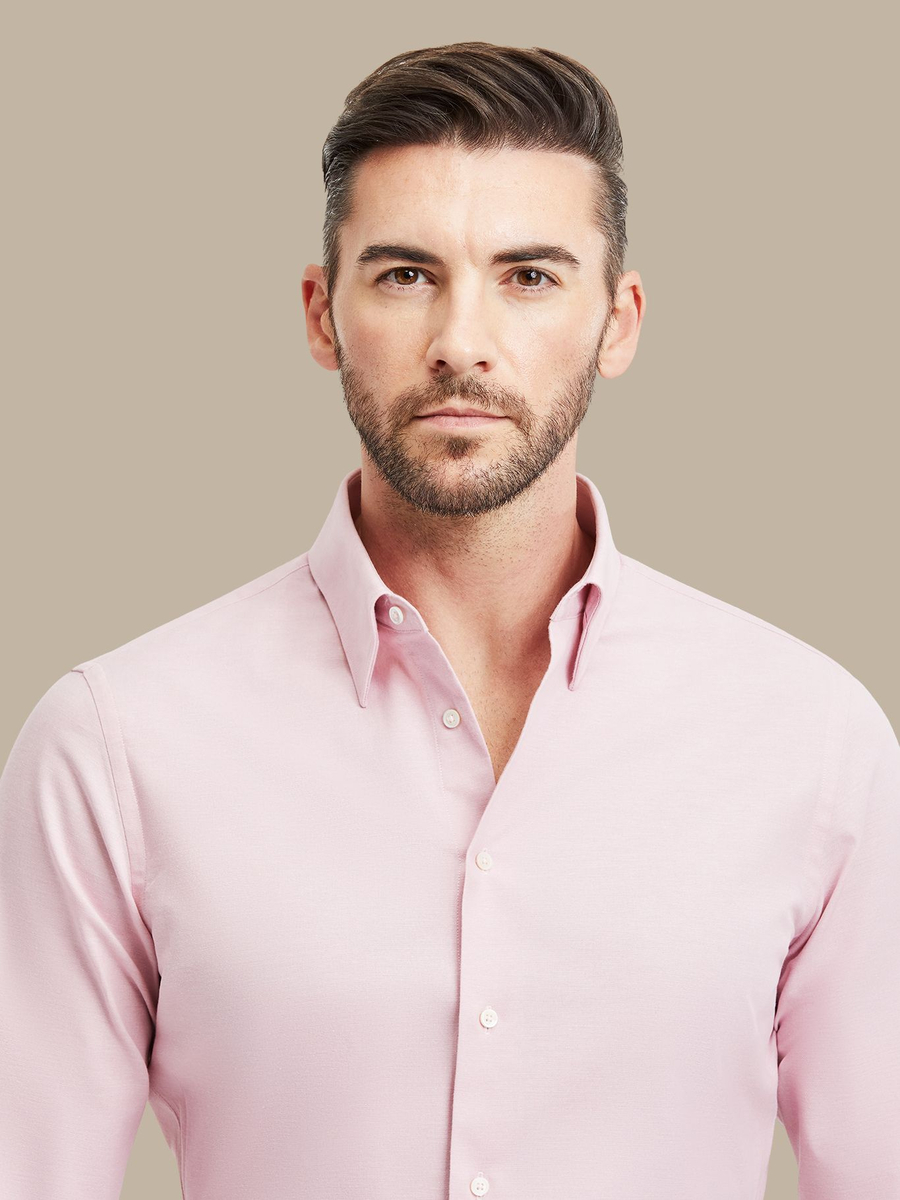 The Blush Cotton Shirt — garment photograph