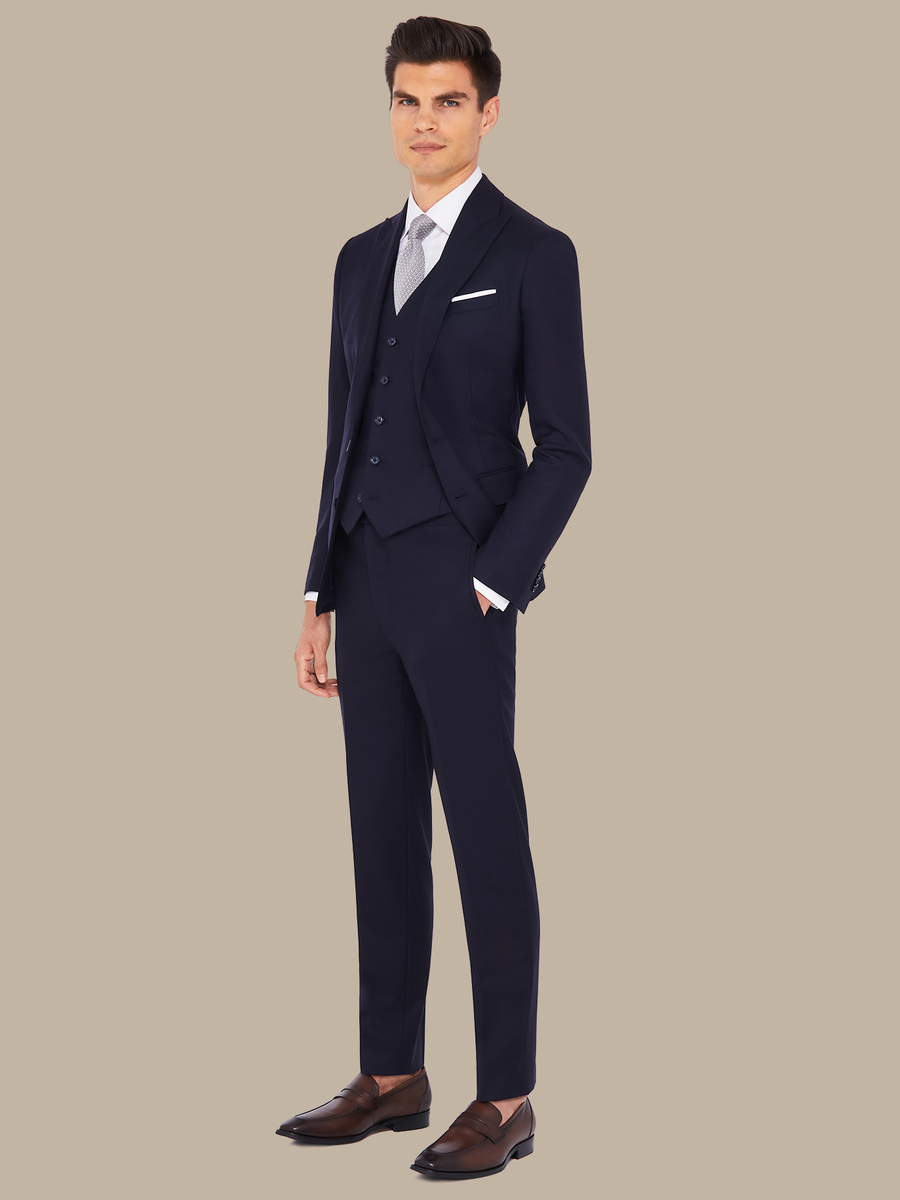 S150's Midnight Navy Waistcoat — garment photograph