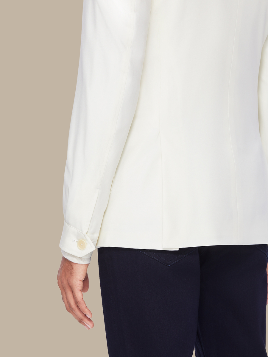 The Ivory Hunting Jacket — garment photograph