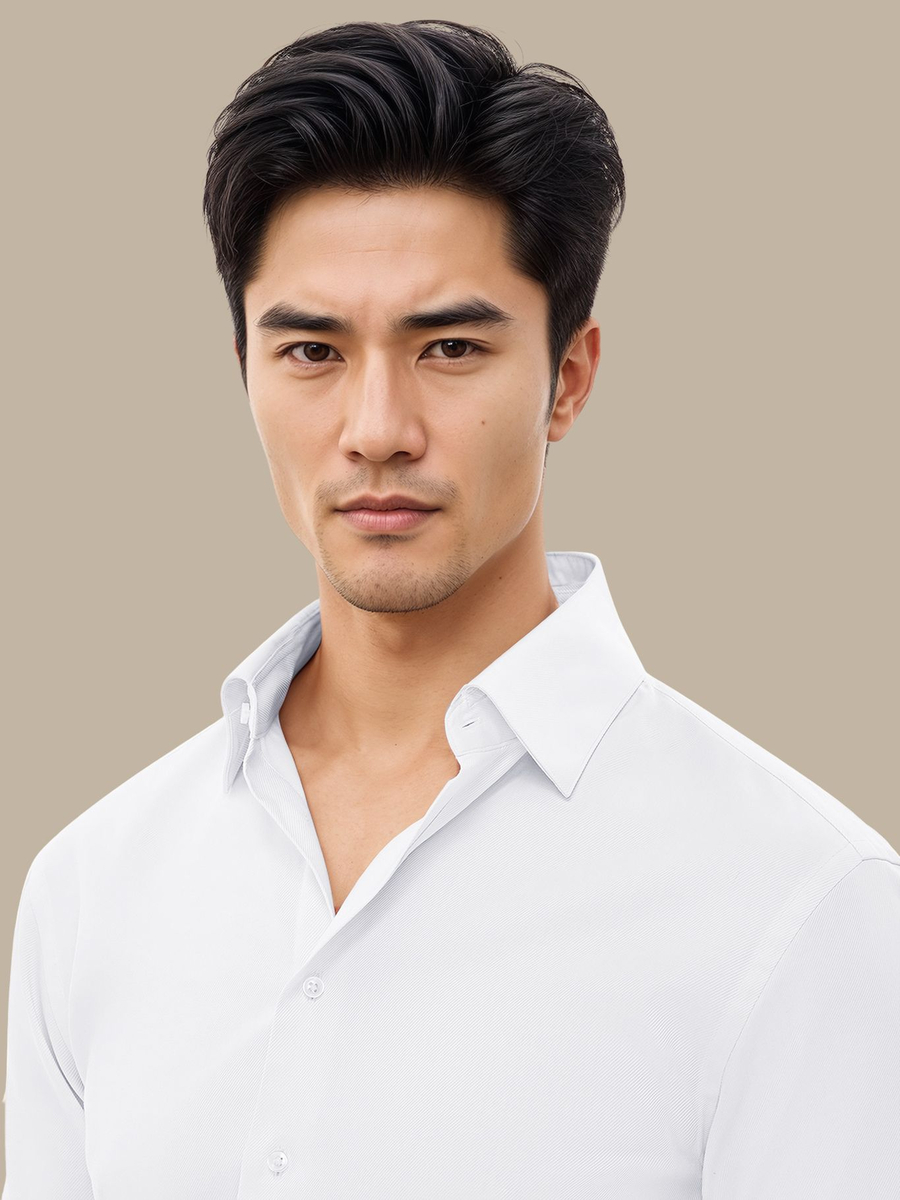 The Essential White Shirt — garment photograph