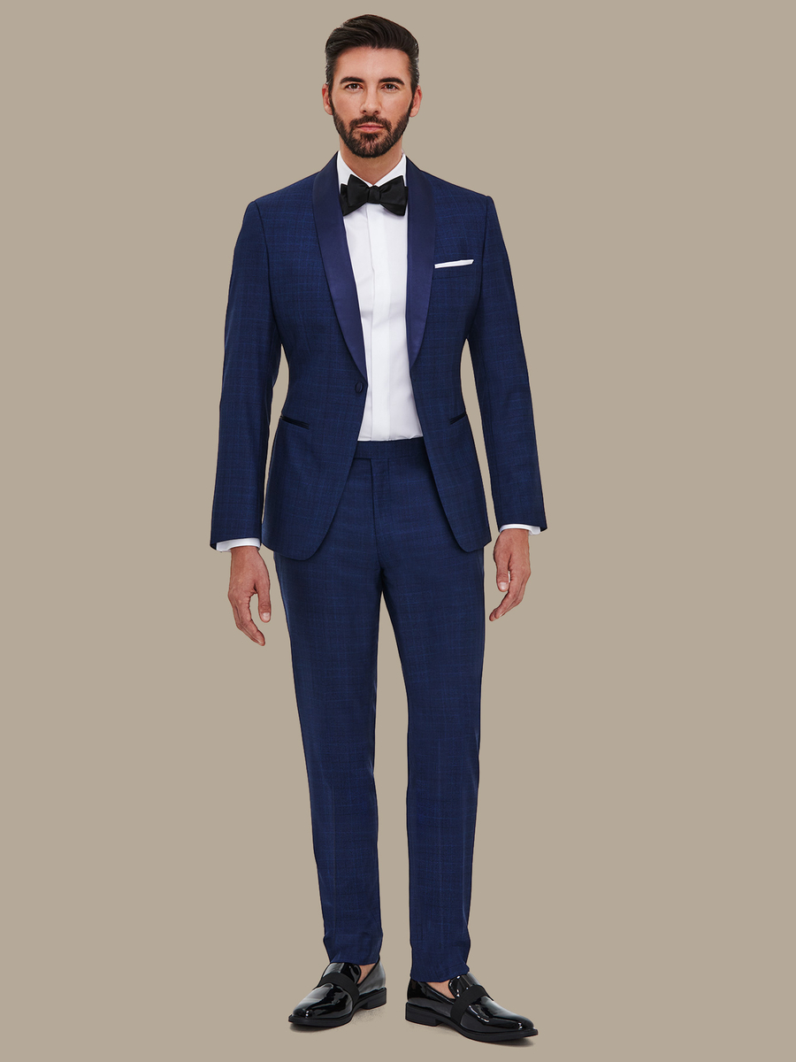 The Royal Plaid Dinner Jacket — garment photograph