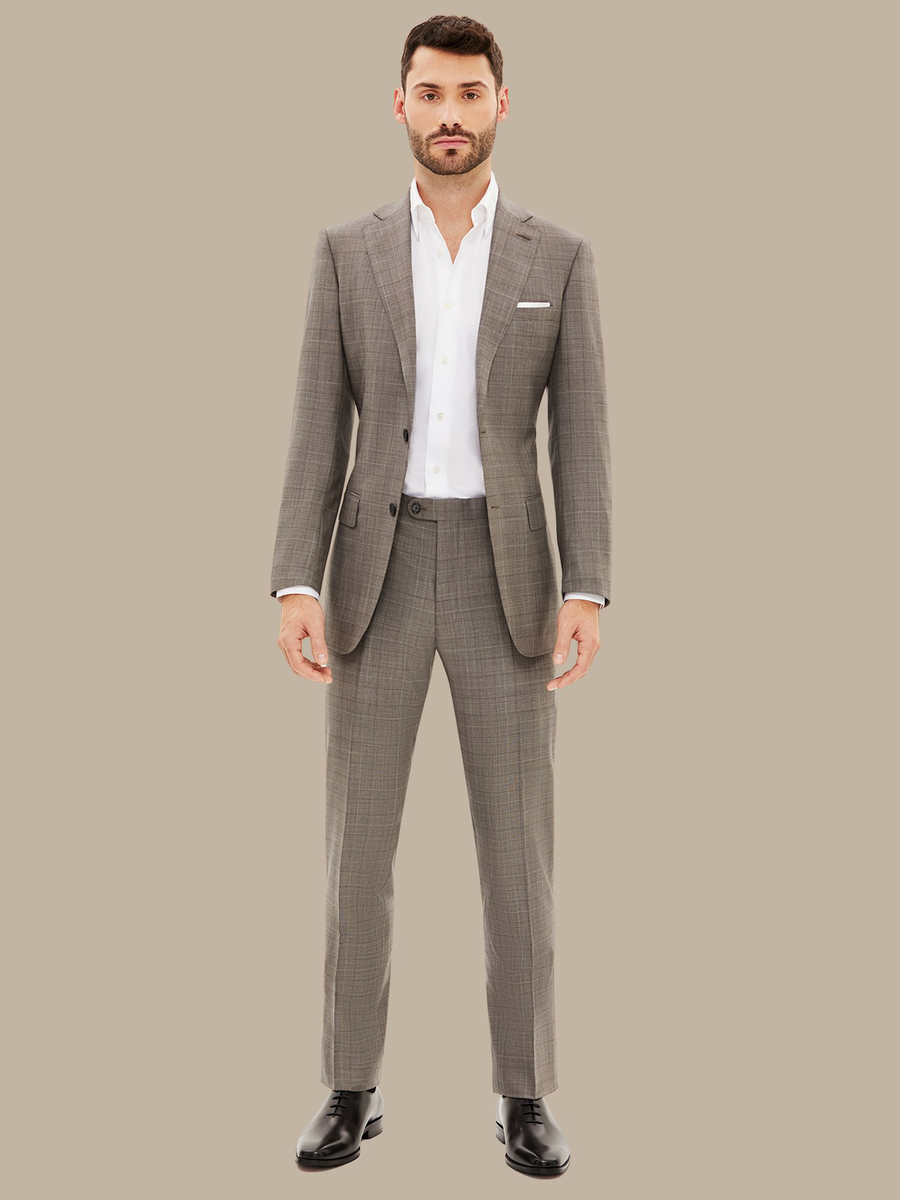 The Ash Plaid Suit — garment photograph