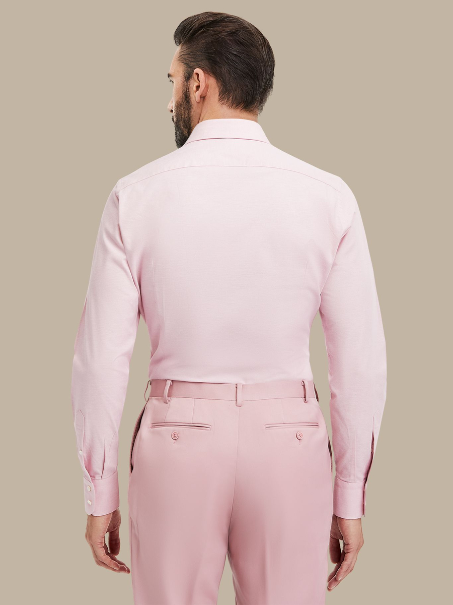 The Blush Cotton Shirt — garment photograph