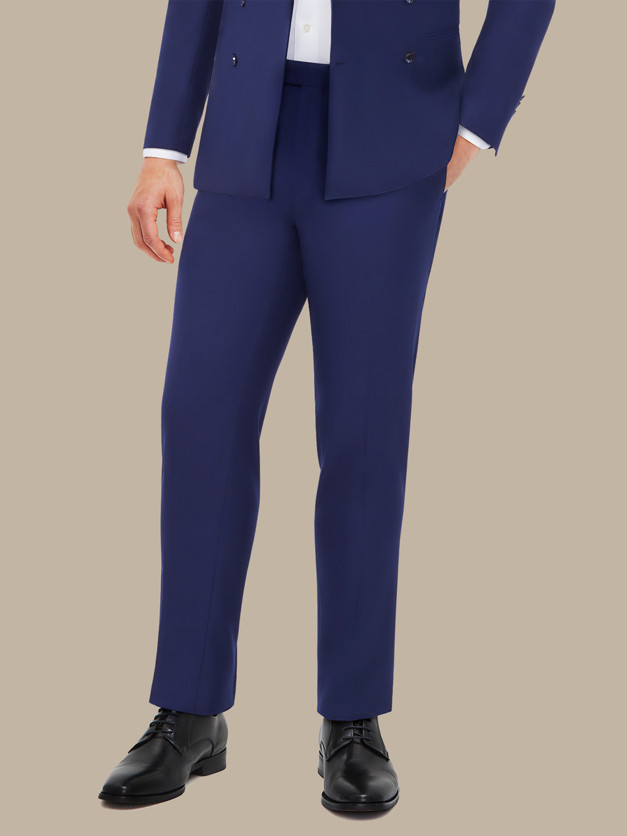 The Navy Piedmont Trousers — garment photograph