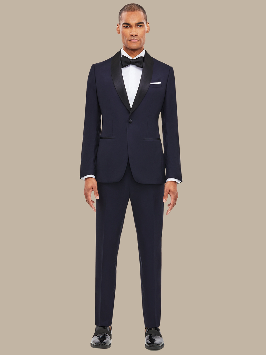 The Dark Navy Fine Dinner Jacket — garment photograph