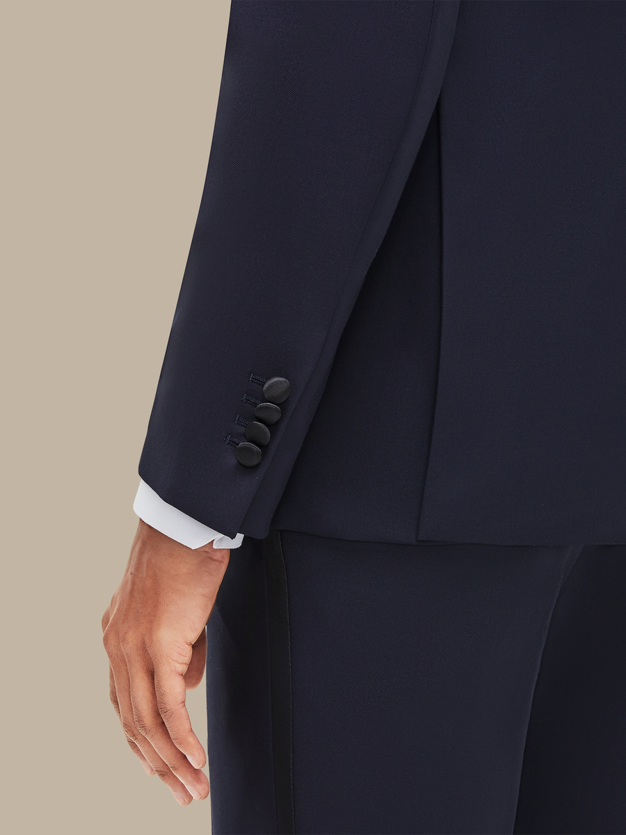 The Dark Navy Fine Dinner Jacket — garment photograph
