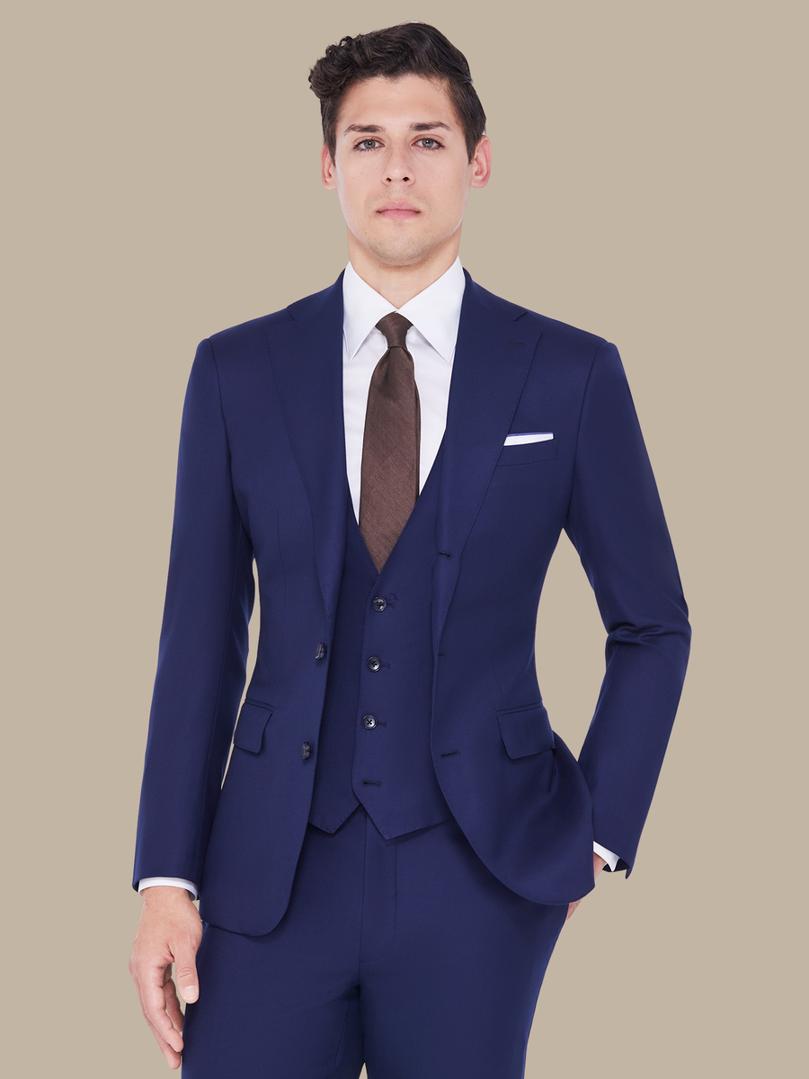 S180's Navy Waistcoat — garment photograph