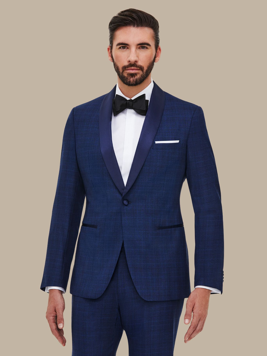 The Royal Plaid Dinner Jacket — garment photograph