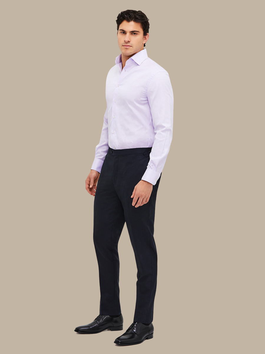 The Essential Lavender Shirt — garment photograph