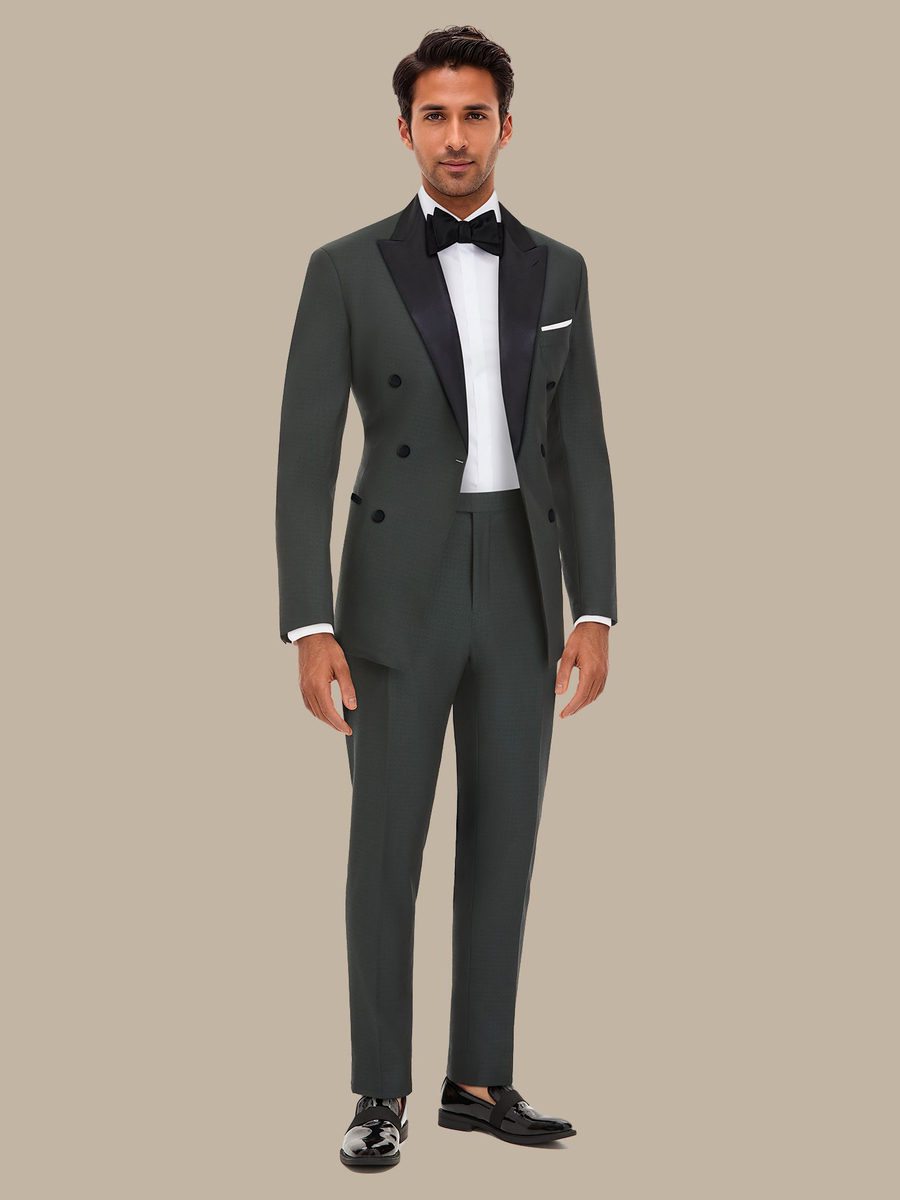 The Jade Tuxedo — garment photograph