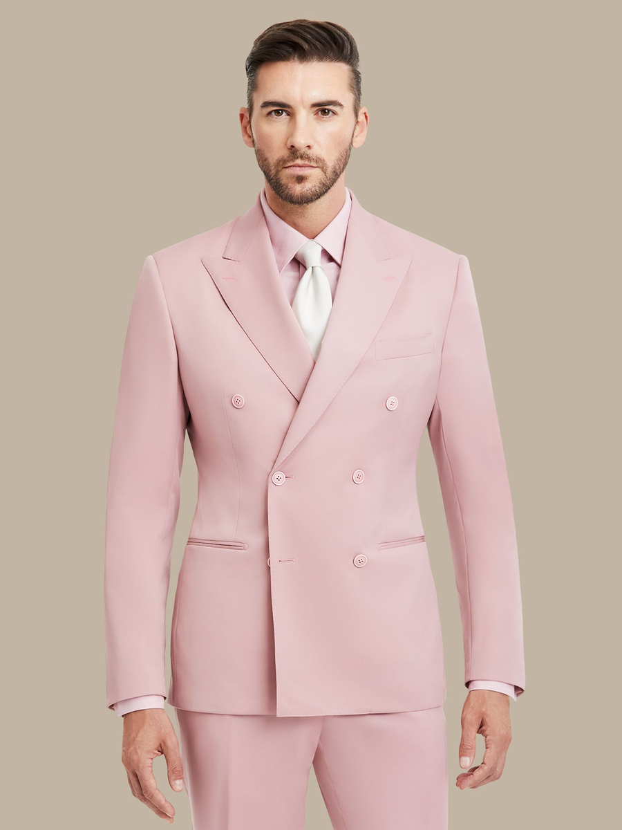The Blush Merino Three-Piece Suit — garment photograph
