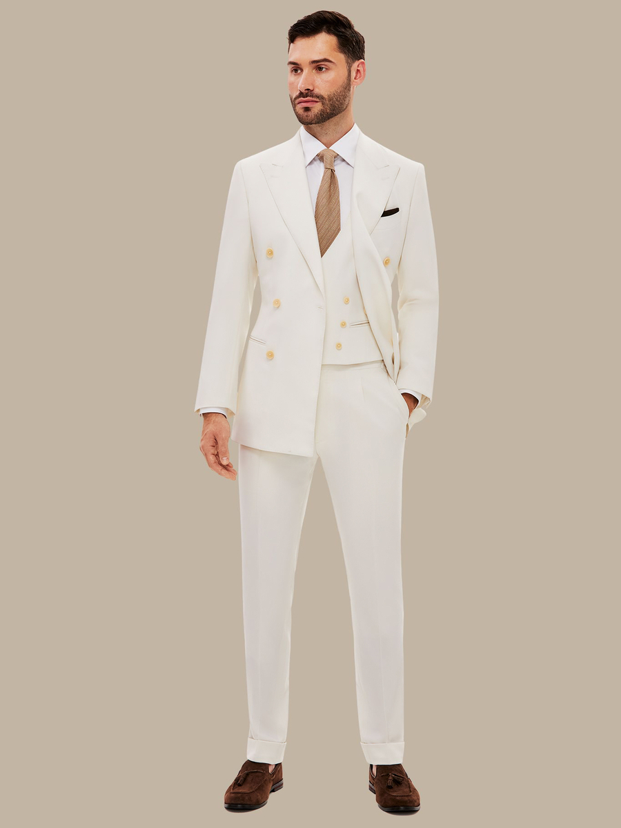 S180's Ivory Waistcoat — garment photograph