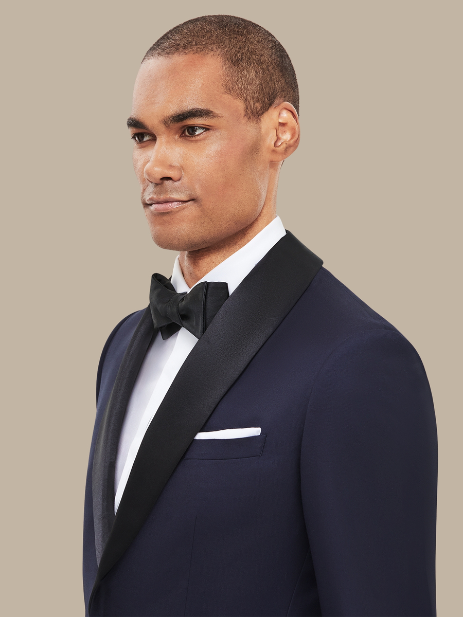 The Dark Navy Fine Dinner Jacket — garment photograph