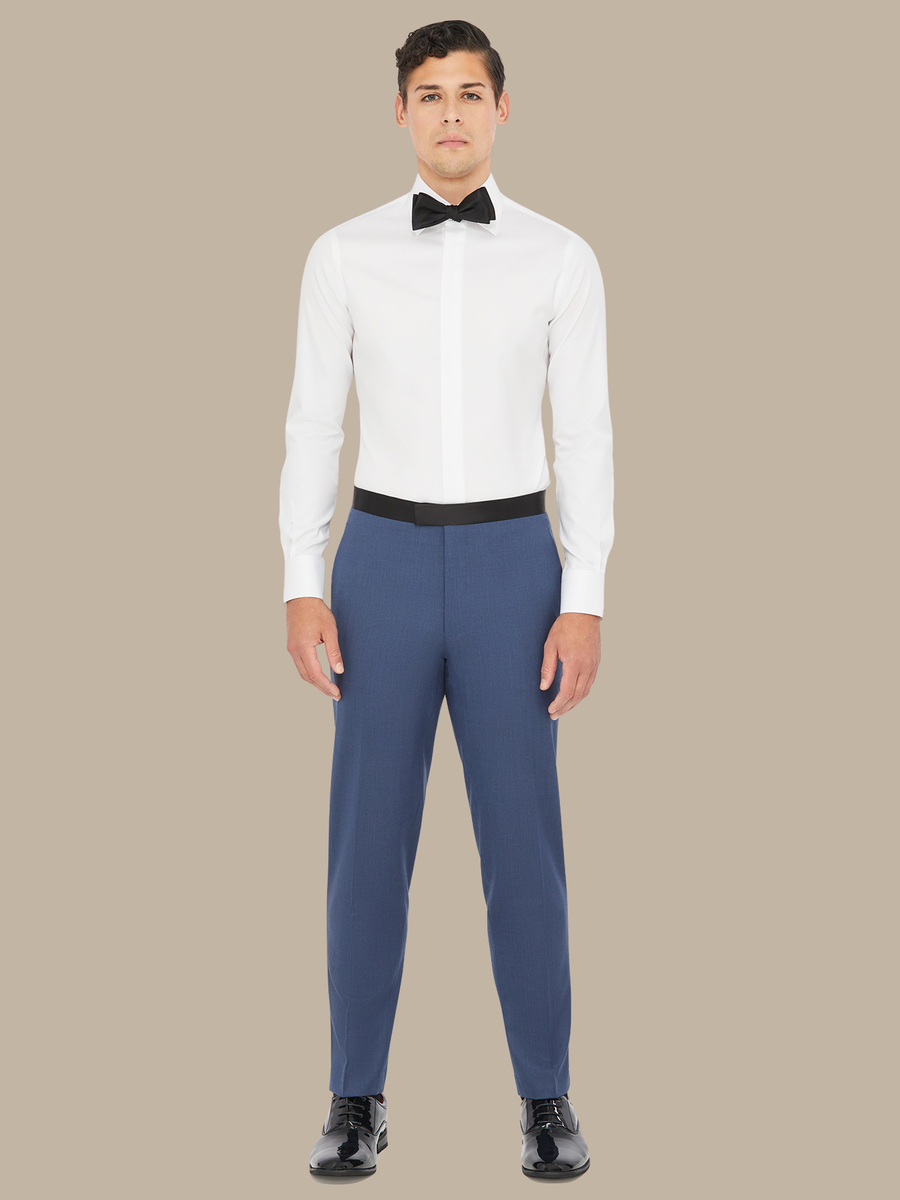 The Steel Refined Tuxedo Trousers — garment photograph