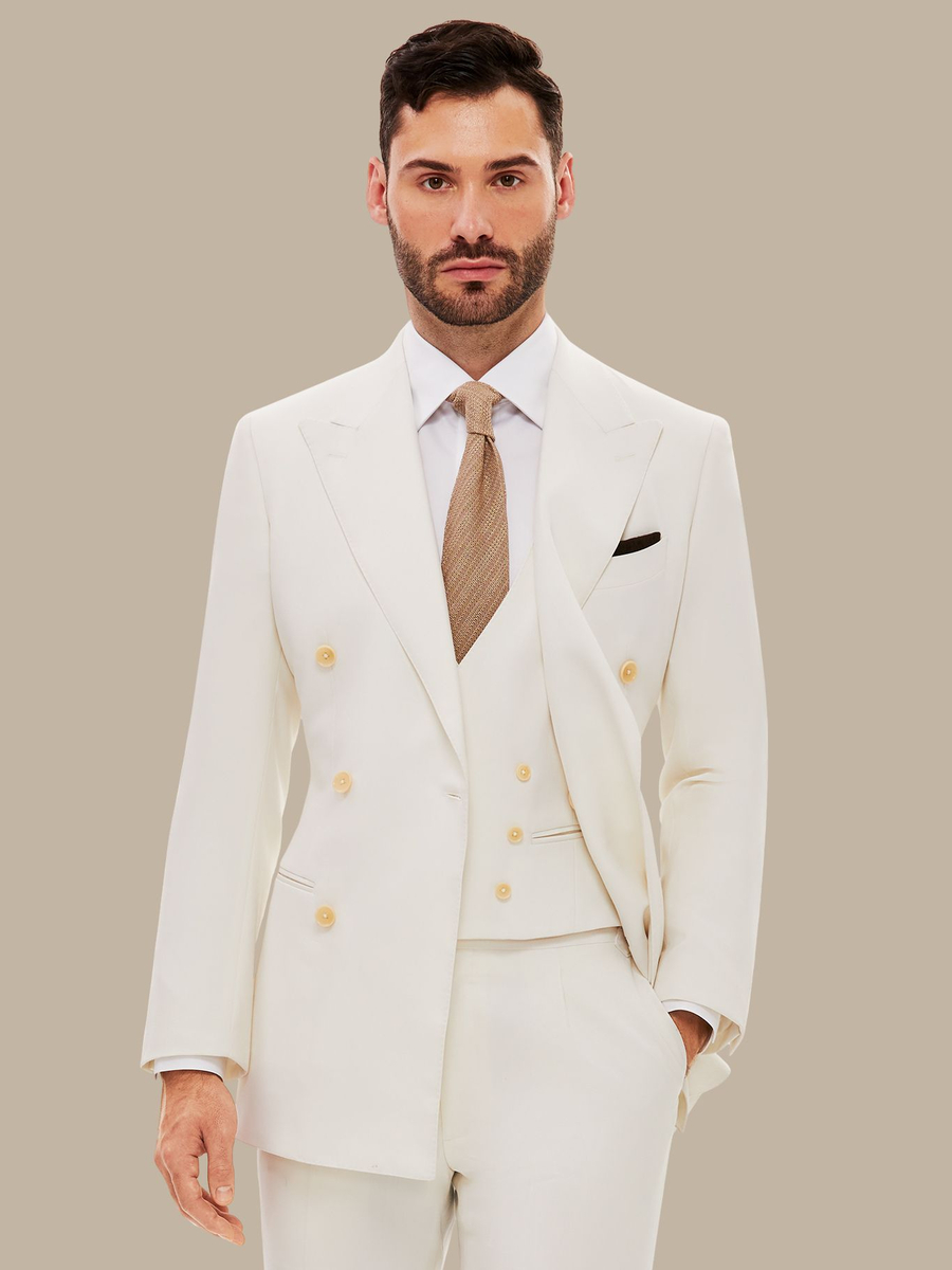 S180's Ivory Waistcoat — garment photograph