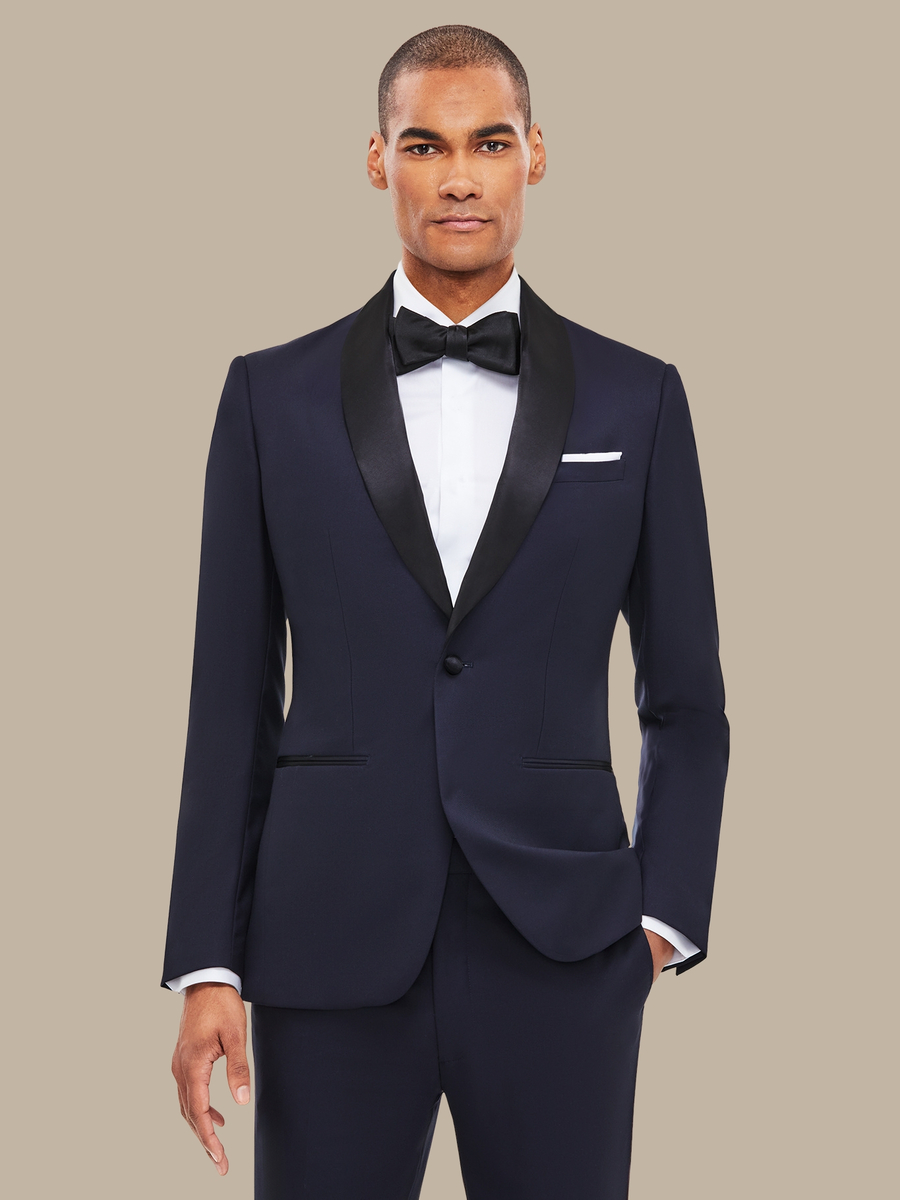 The Dark Navy Fine Dinner Jacket — garment photograph