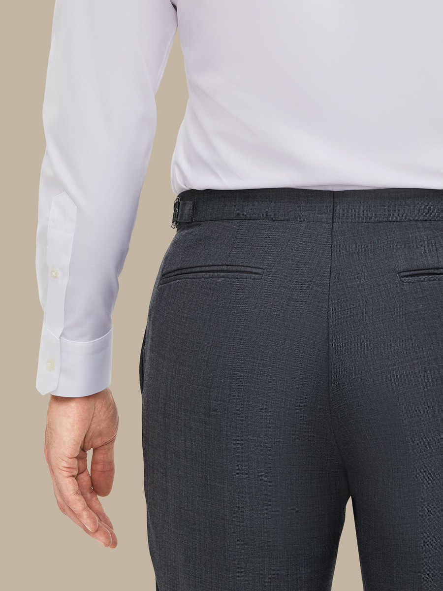 The Grey Sharkskin Trousers — garment photograph