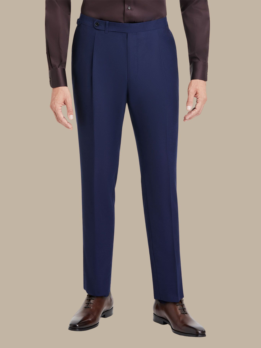 S180's Blue Hopsack Trouser — garment photograph
