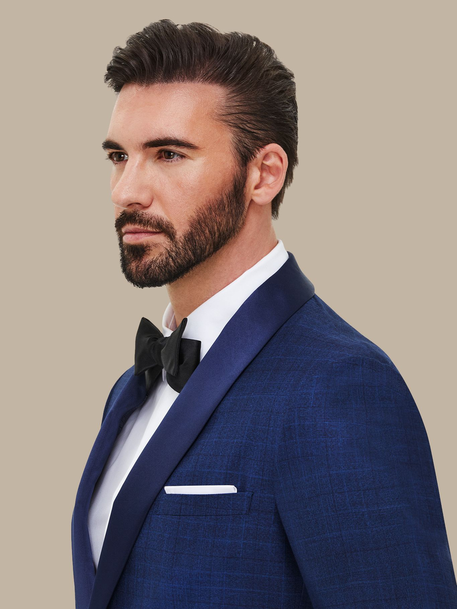The Royal Plaid Tuxedo — garment photograph