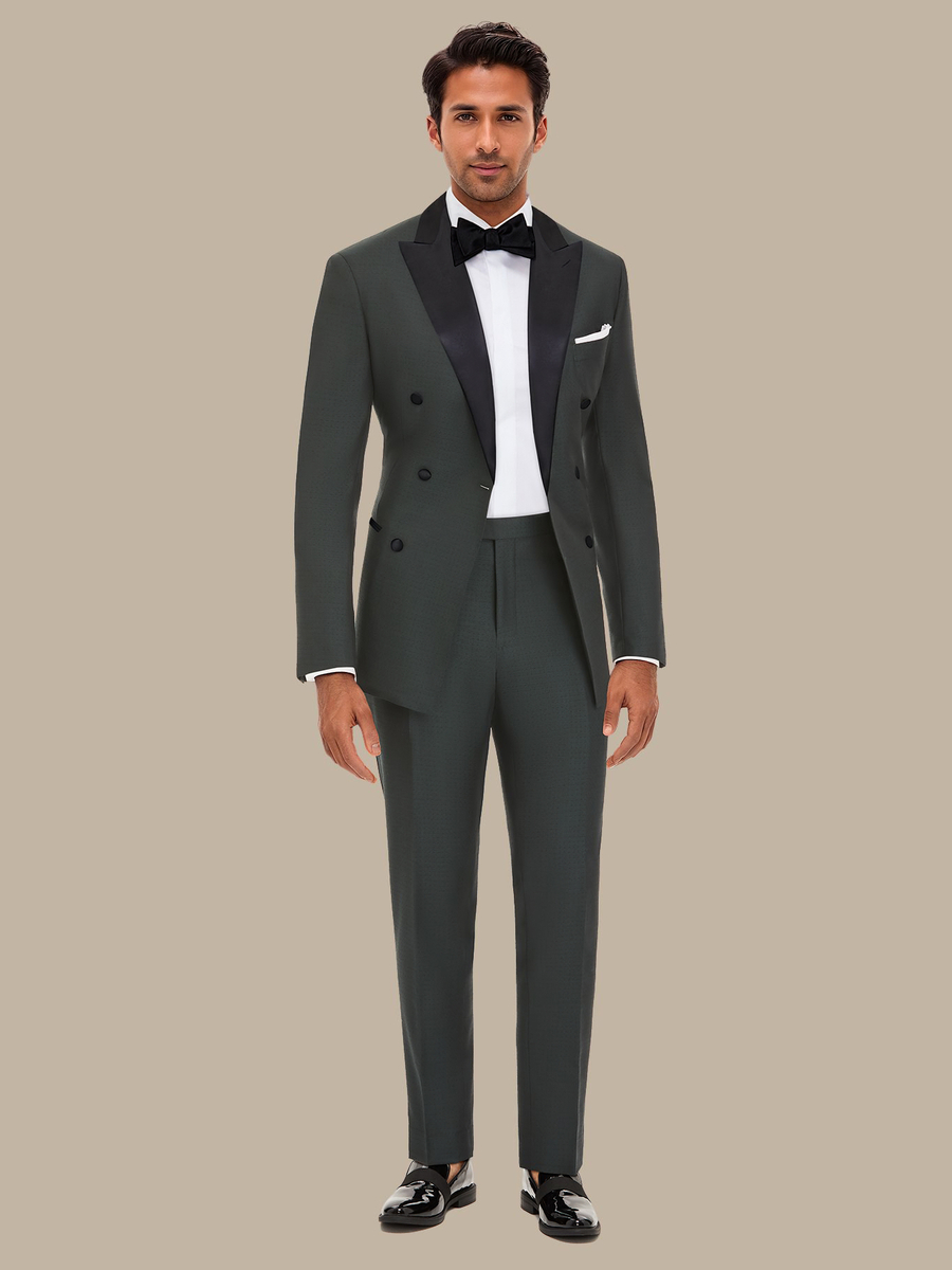 The Jade Tuxedo Trousers — garment photograph