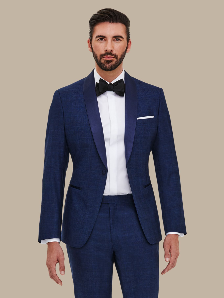 The Royal Plaid Dinner Jacket — garment photograph