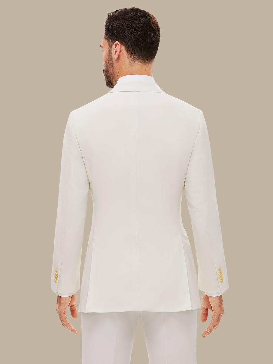 The Ivory Superfine Jacket — garment photograph