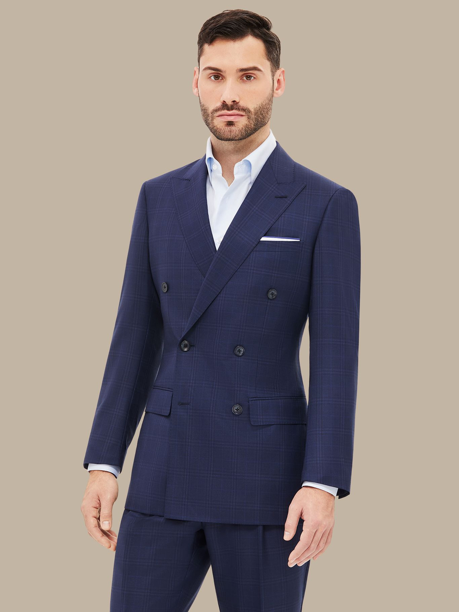 The Blue Tartan Jacket — garment photograph