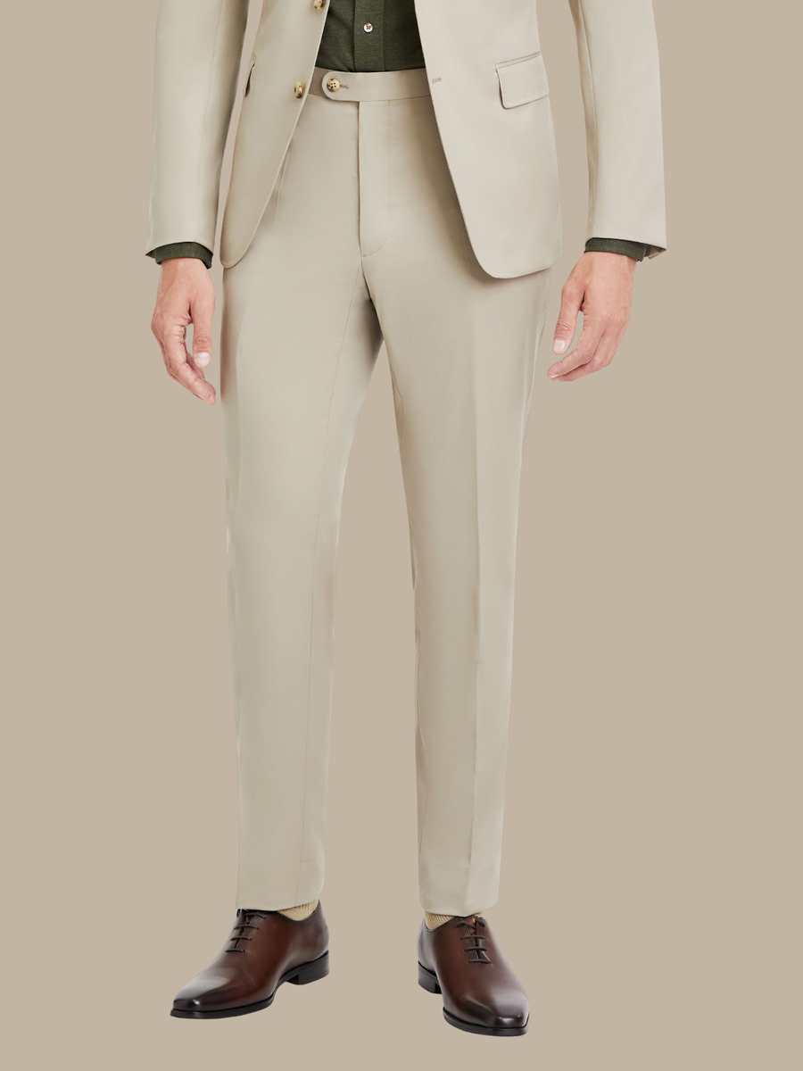The Tan Superfine Trousers — garment photograph