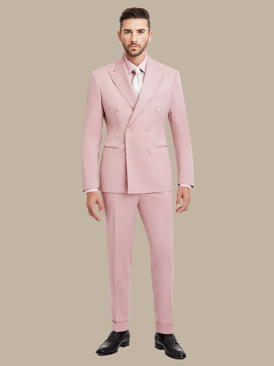 The Blush Merino Three-Piece Suit — garment photograph