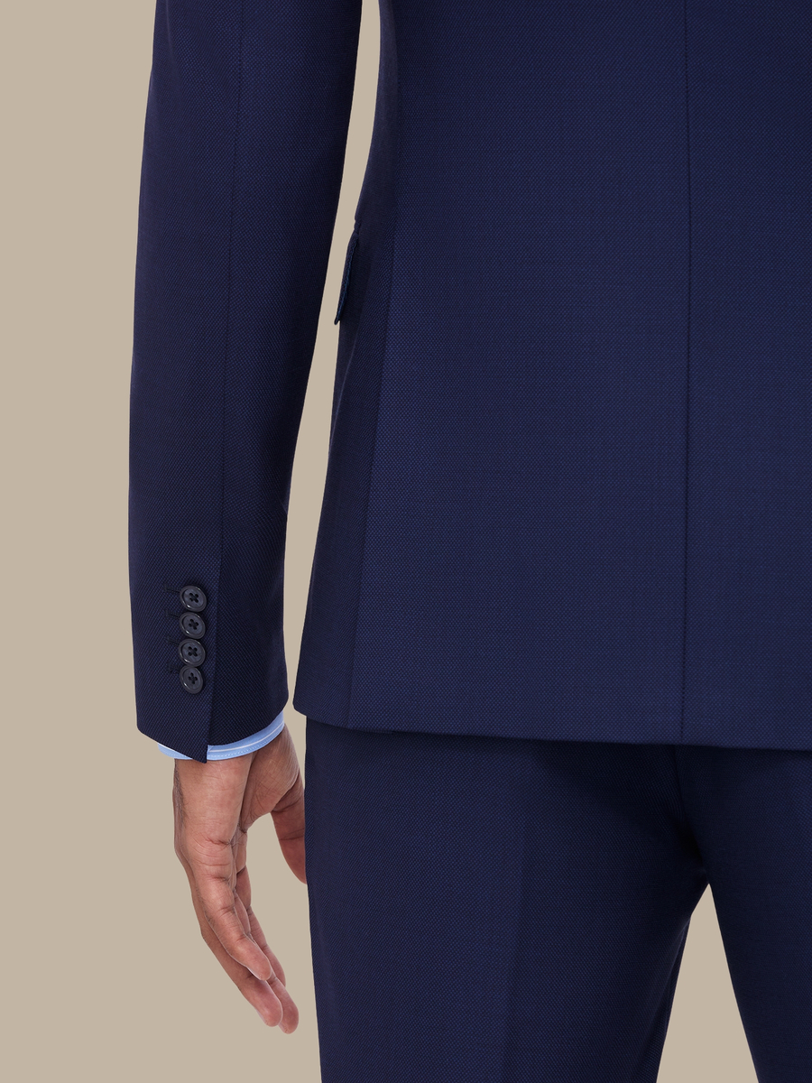 The Blue Birdseye Suit — garment photograph