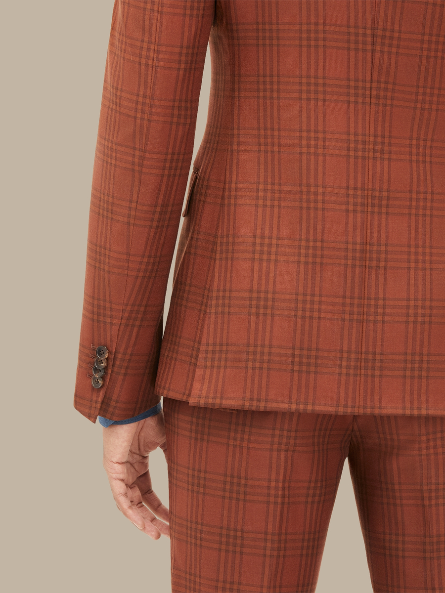 The Nutmeg Check Jacket — garment photograph