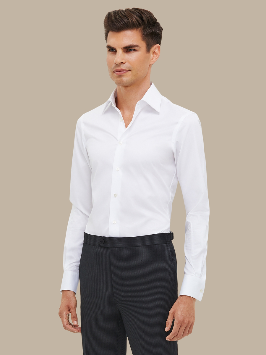 The Pure White Shirt — garment photograph