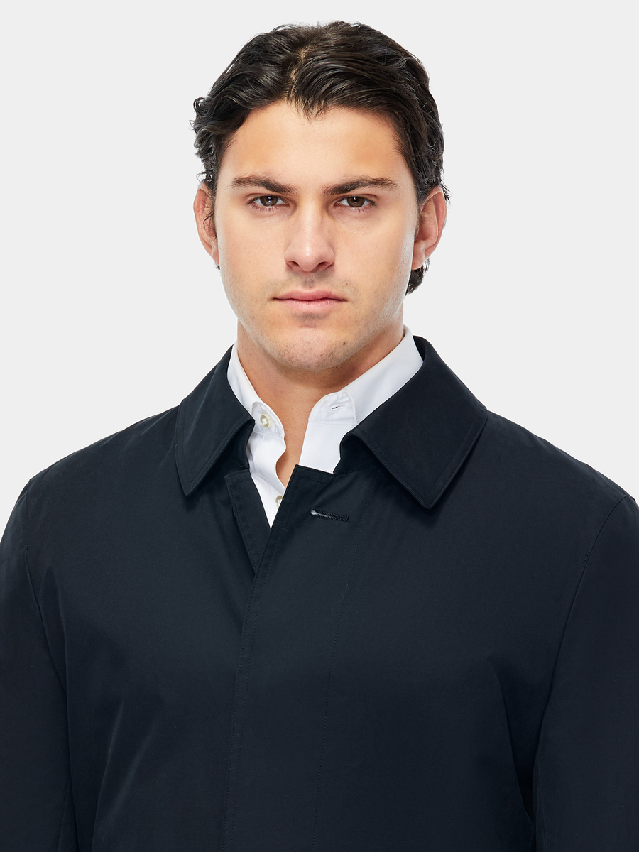 The Black Trench Coat — garment photograph