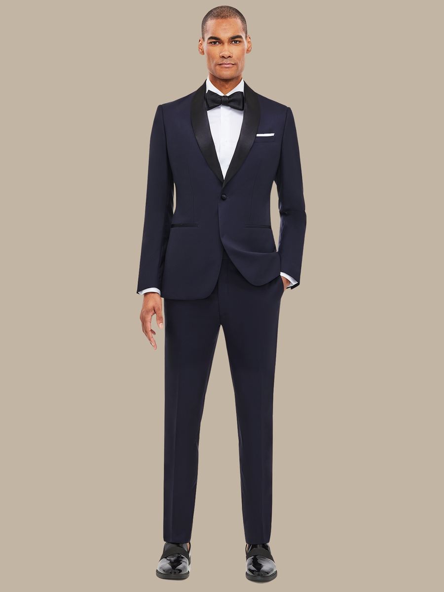 The Dark Navy Fine Dinner Jacket — garment photograph