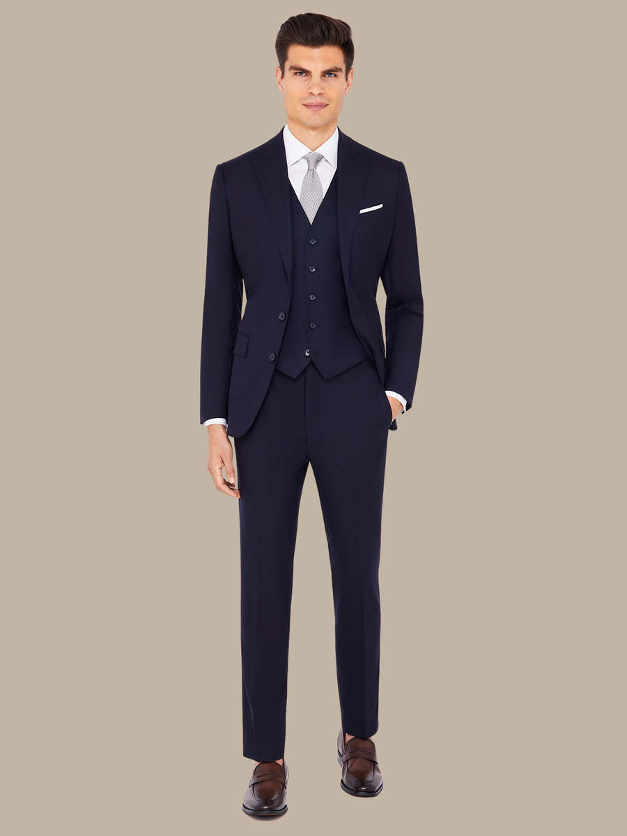 S150's Midnight Navy Waistcoat — garment photograph