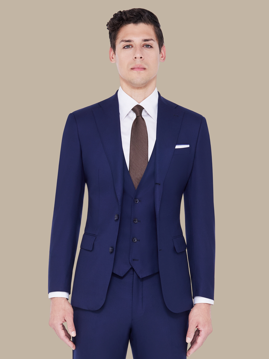 S180's Navy Waistcoat — garment photograph