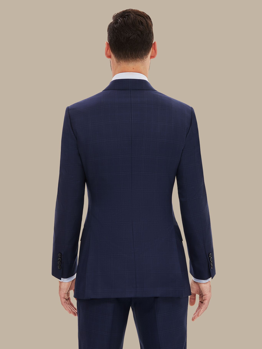 The Blue Tartan Jacket — garment photograph