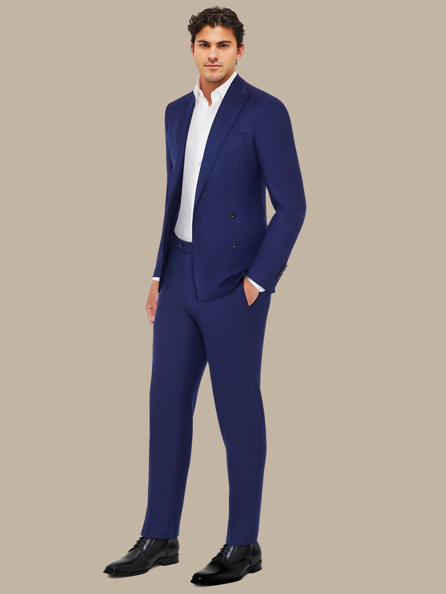 The Navy Piedmont Jacket — garment photograph