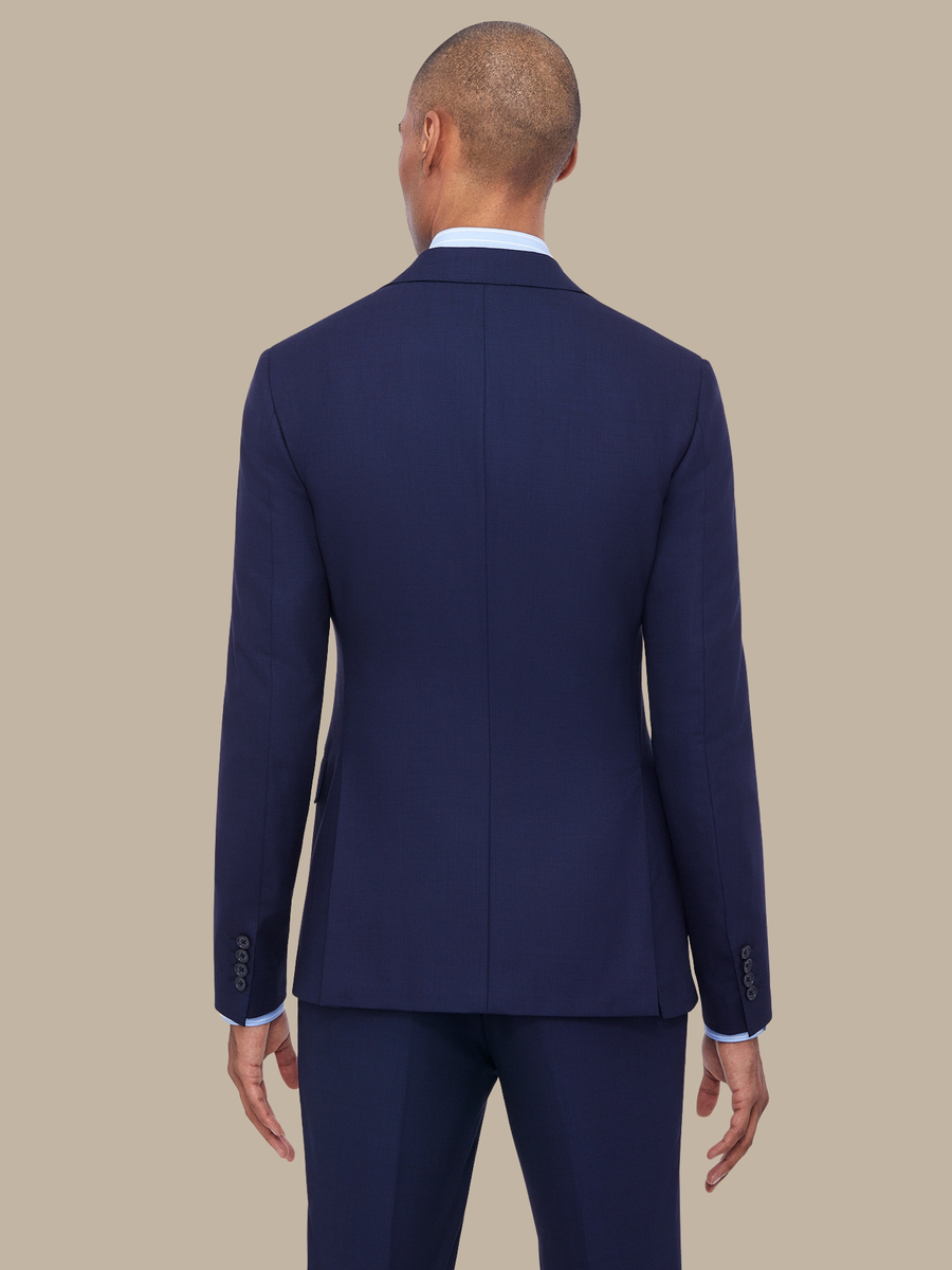 The Blue Birdseye Suit — garment photograph
