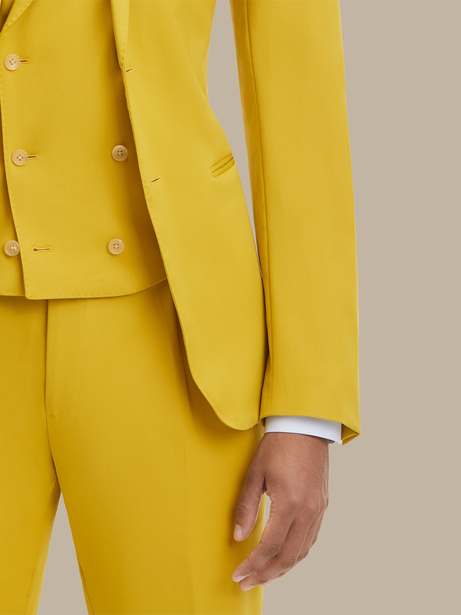 The Goldenrod Merino Three-Piece Suit — garment photograph