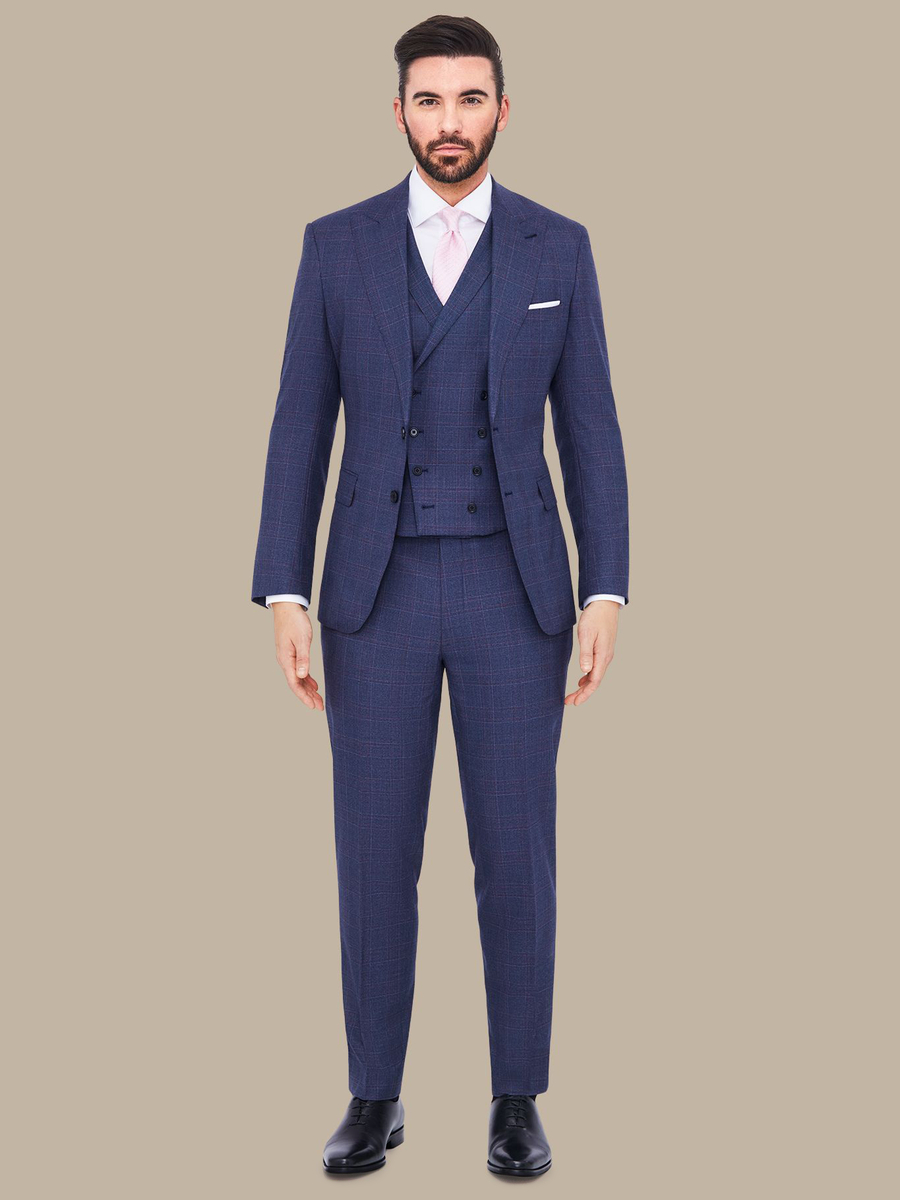 The Heritage Tartan Three-Piece Suit — garment photograph