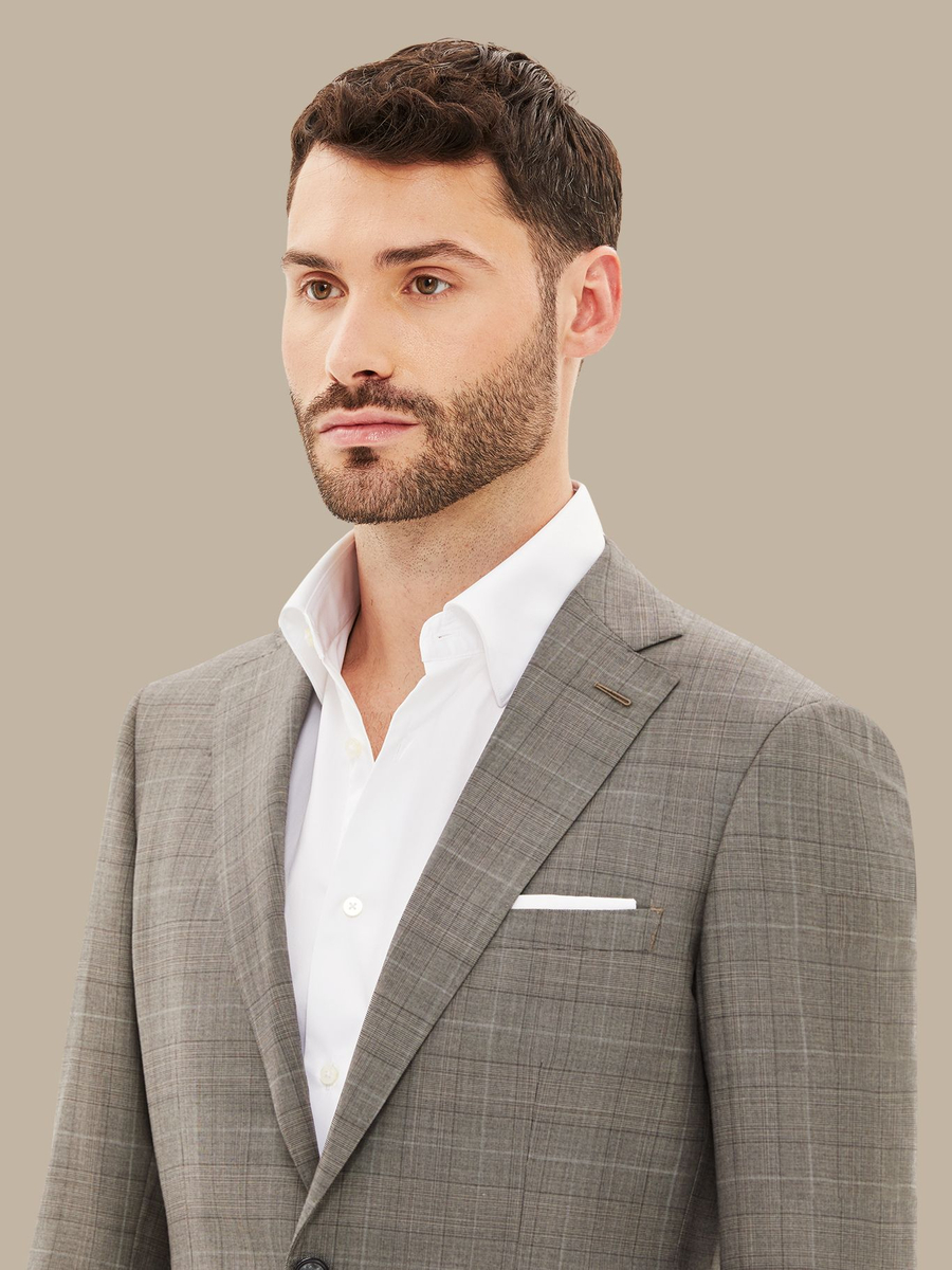 The Ash Plaid Suit — garment photograph