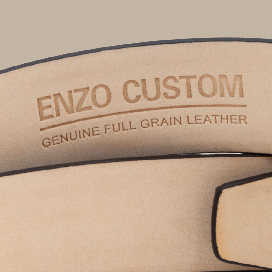 Brown Leather Belt — garment photograph